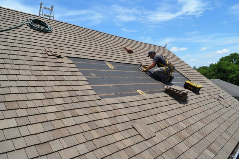 Hip Roof Shingle Repair